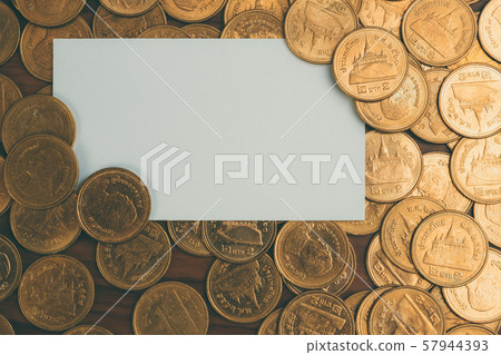 Blank business card or name card with copy space 57944393
