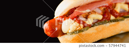 Hotdog in the lower right corner for Hotdog in the lower right corner for 57944741