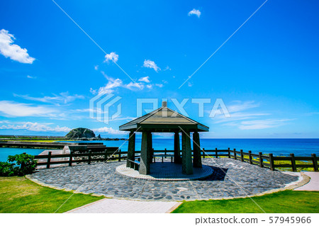 臺灣綠島自然景觀Asia Taiwan green island natural landscape 57945966