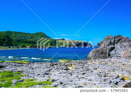 Taiwan Green Island natural landscape 57945983