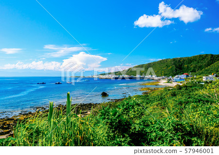 臺灣綠島自然景觀Asia Taiwan green island natural landscape 臺灣綠島自然景觀Asia Taiwan green island natural landscape 57946001
