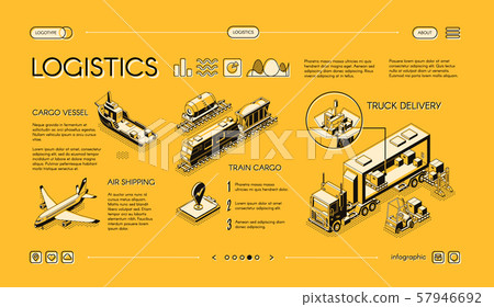 Commercial cargo transport service website 57946692