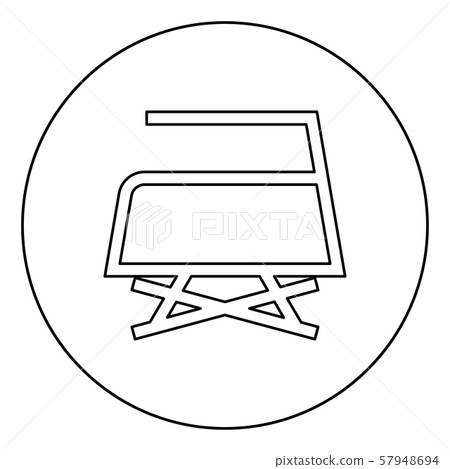 Prohibited Ironing is not allowed with steam Clothes care symbols Washing concept Laundry sign icon Prohibited Ironing is not allowed with steam Clothes care symbols Washing concept Laundry sign icon 57948694