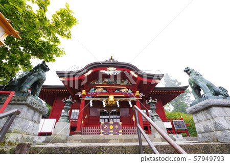 Musashi Mitake Shrine worship hall Musashi Mitake Shrine worship hall 57949793