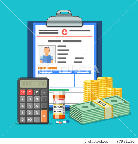 Medical Insurance Services Concept Medical Insurance Services Concept 57951156