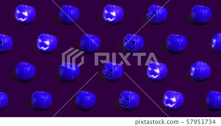Halloween pumpkins or Jack o'Lantern Halloween pumpkins or Jack o'Lantern 57951734