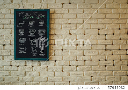 咖啡館白牆 57953082