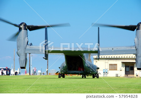 CV-22 Osprey in preparation for takeoff 57954828