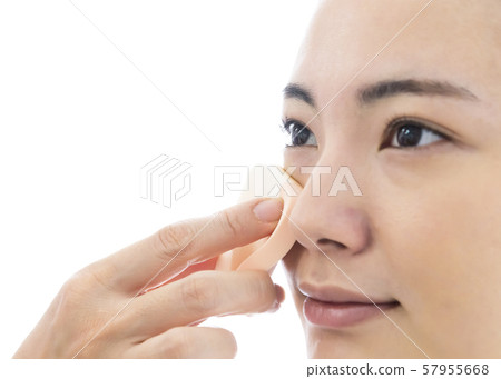 Skin rough skin image of young woman Skin rough skin image of young woman 57955668