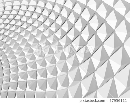 Abstract white geometric background 3 d - Stock Illustration [57956111 ...