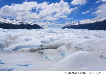 Walking on Perito Moreno glacier Patagonia, 57956240