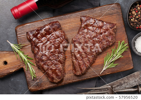Grilled beef steak 57956520