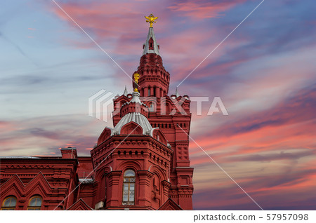 Historical museum, Red Square, Moscow, Russia Historical museum, Red Square, Moscow, Russia 57957098