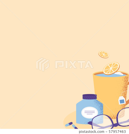 Season illness vector design concept. Season illness vector design concept. 57957463