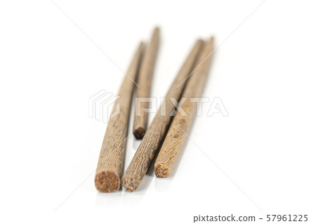 Asian chopsticks isolated on white Asian chopsticks isolated on white 57961225