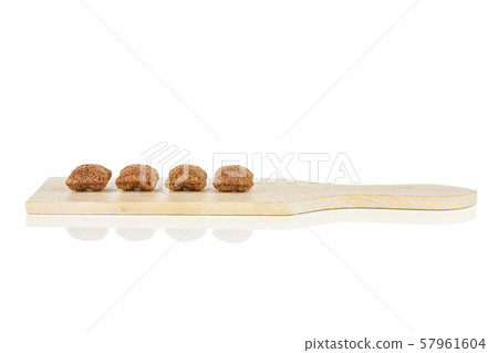 Crispy cereal pillow isolated on white 57961604