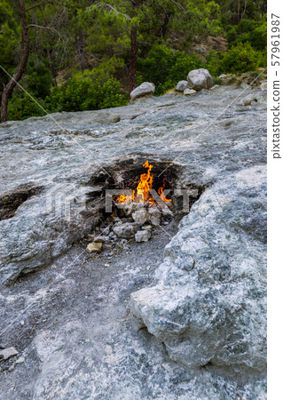 Yanartas burning stones Yanartas burning stones 57961987