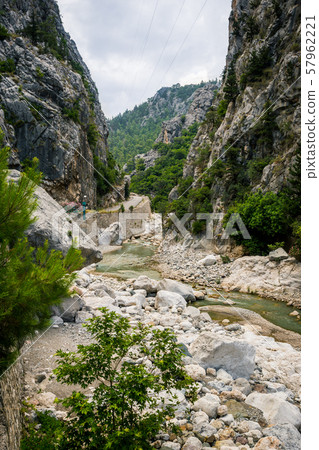 Beautiful rock canyon 57962221