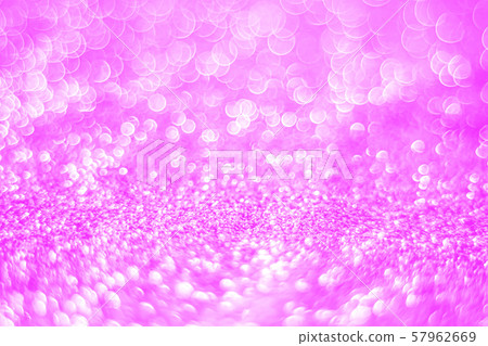 Glitter light abstract pink bokeh blurred 57962669