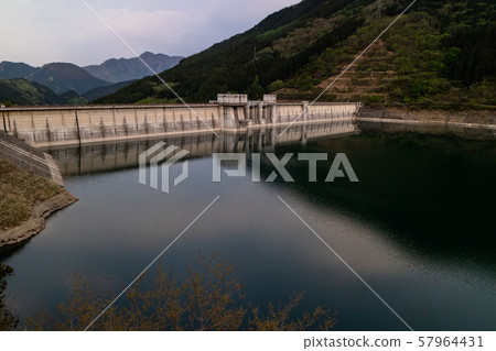 Takizawa Dam in Saitama prefecture, in Japan Takizawa Dam in Saitama prefecture, in Japan 57964431