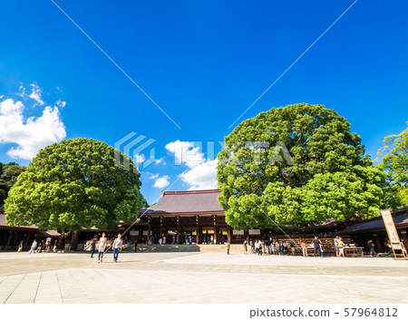 Meiji Jingu main shrine Meiji Jingu main shrine 57964812
