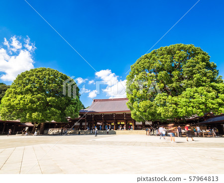 Meiji Jingu main shrine Meiji Jingu main shrine 57964813