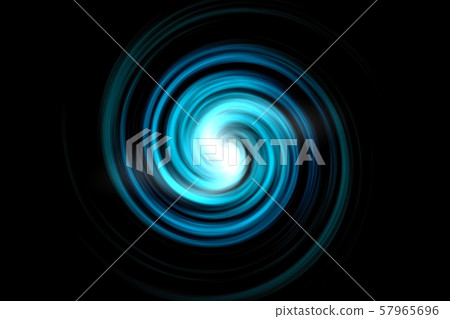 Abstract blue spiral clouds with light effect on 57965696