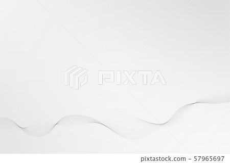 Abstract  gray and white horizontal wave line on 57965697