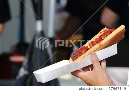 Big hot dog takeaway 57967149
