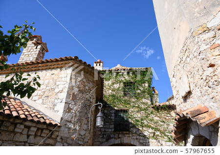 Eze, Eze village, Takanosu village, French resort, Cote d'Azur, Ezu, small medieval village, France Eze, Eze village, Takanosu village, French resort, Cote d'Azur, Ezu, small medieval village, France 57967655