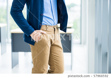 Close up fashion image of wrist in a business suit Close up fashion image of wrist in a business suit 57968592