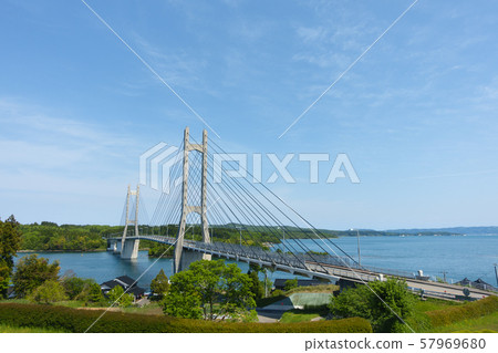 Twin Bridge Noto [Nakano Tono Road Bridge] 57969680