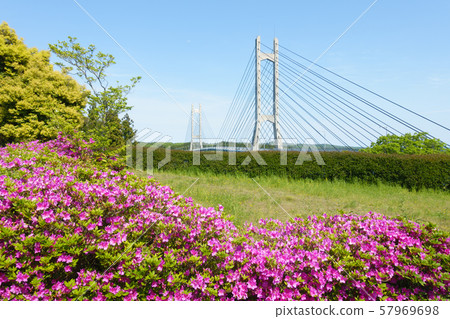Twin Bridge Noto [Nakano Tono Road Bridge] 57969698
