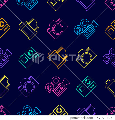Vector seamless pattern background icon Vector seamless pattern background icon 57970497