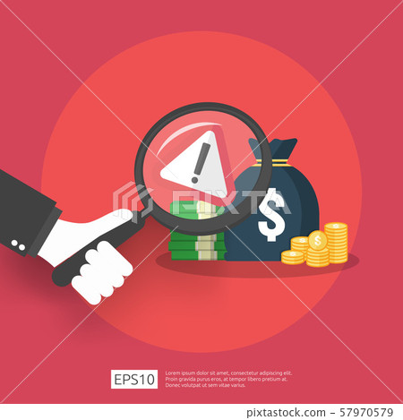 Anti Corruption, Stop and corrupt decline concept. 57970579