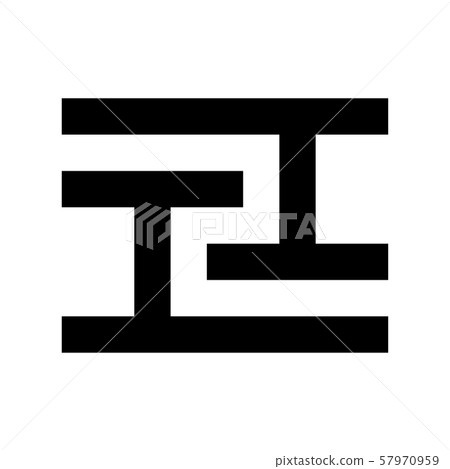 Greek key vector symbol. Vector and illustration. 57970959