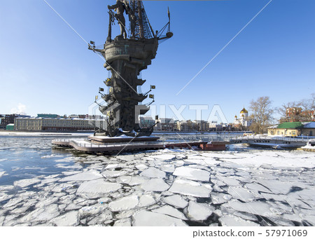 Piter the Thirst Monument, Russia, Moskow Piter the Thirst Monument, Russia, Moskow 57971069
