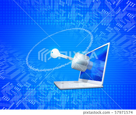 Personal computer security measures - Stock Illustration [57971574] - PIXTA
