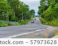 Scenery from the roadside of Makkari Village, Hokkaido 57973628