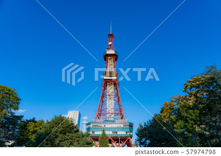 Sapporo TV Tower Cityscape Sapporo TV Tower Cityscape 57974798