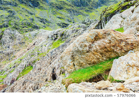 Beautiful mountains in Wales 57976066