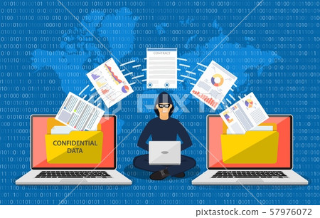 Data phishing, hacker attack. Data phishing, hacker attack. 57976072