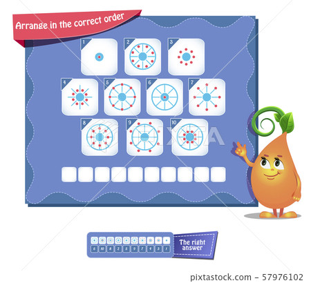 Arrange in the correct order Arrange in the correct order 57976102