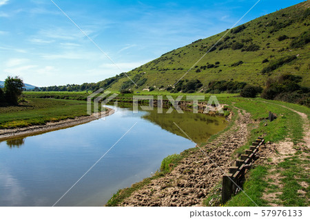 Walk along Cuckmere river, Sussex 57976133