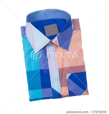 shirt or isolated folded fashionable men shirt shirt or isolated folded fashionable men shirt 57978030