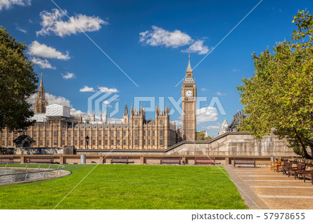 Big Ben and Houses of Parliament in London,England 57978655