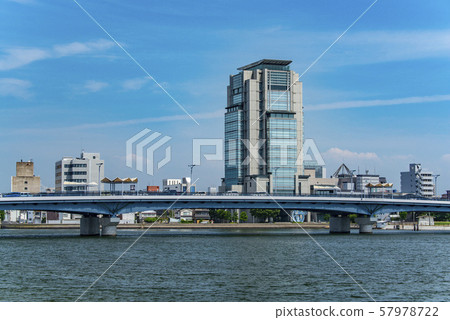 松江的街道 57978722