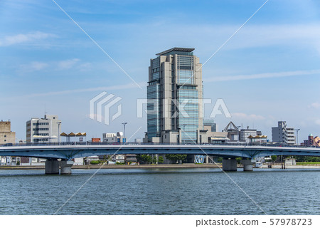 松江的街道 57978723