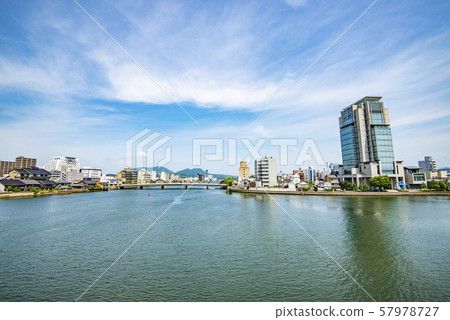 松江的街道 57978727