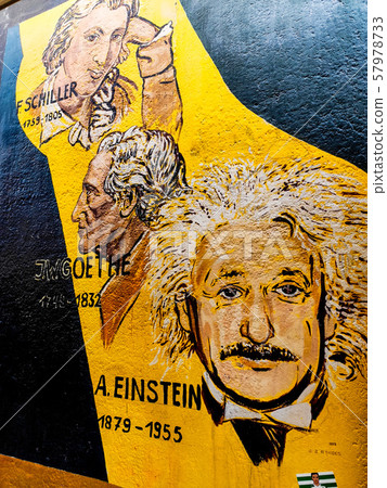 BERLIN, GERMANY - Berlin Wall. East Side Gallery. BERLIN, GERMANY - Berlin Wall. East Side Gallery. 57978733